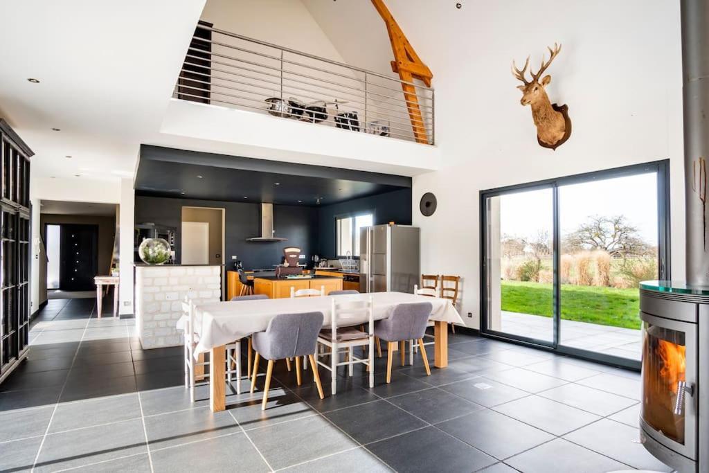Villa Des Vergers Le Conihout du Mesnil Bagian luar foto