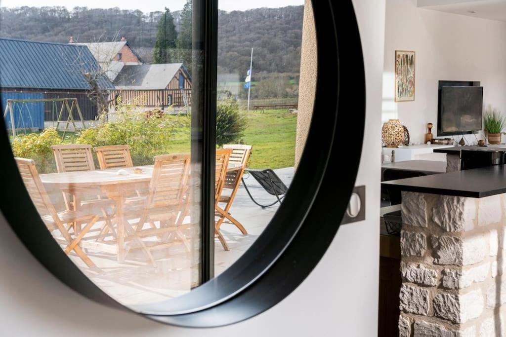 Villa Des Vergers Le Conihout du Mesnil Bagian luar foto